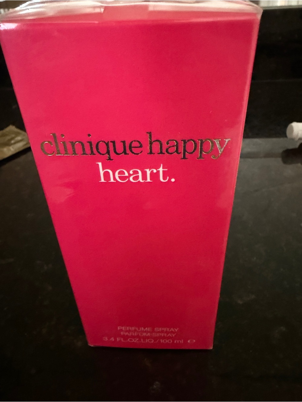 Clinique Happy Heart Perfume Spray - Hot Pink Box